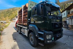 Man TGS 33.500 6X6 TRASPORTO LEGNAME