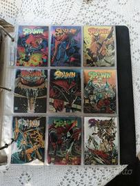 Spawn Chromium 1996 Trading cards