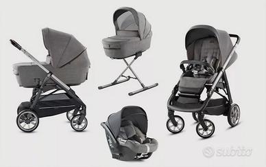 Trio Inglesina Aptica Grigio Mineral Grey Melange