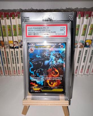 Charizard PFL 125 PSA 9 Ita