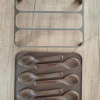 Stampa silicone per realizzare cucchiaini