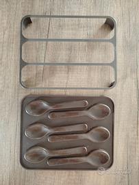 Stampa silicone per realizzare cucchiaini