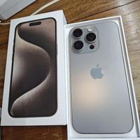 iPhone 15 PRO 128 GB 84% batteria intonso