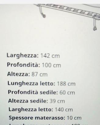 divanoletto 2 posti