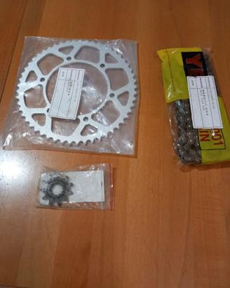 CPI 50 SX-SM KIT CORONA CATENA PIGNONE