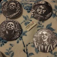 Set sottobicchieri horror