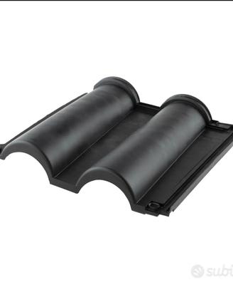 30 Tegole ROOFY Etrusca grigio ardesia 33 × 35