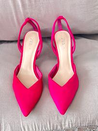 Decollete Zara n 38 tacco medio primavera estate