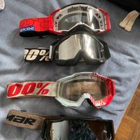 Maschere mtb 100%