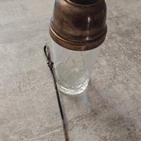 scheker cocktail cristallo e argento 925