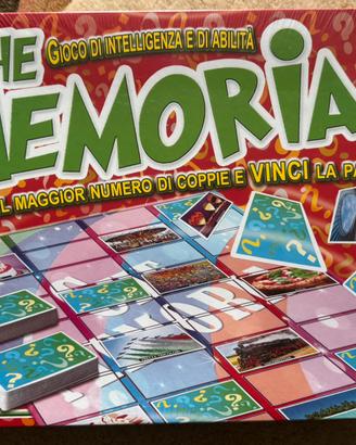Gioco in scatola “CHE MEMORIA”