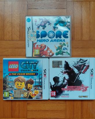 Giochi nintendo DS/3DS