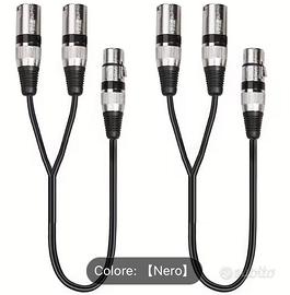 cavo XLR a y