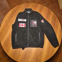 Giacca in pile XL Canada Trail, nero