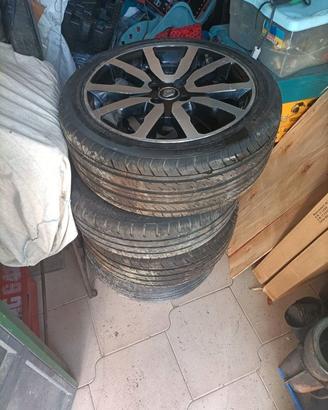 CERCHI IN LEGA B COLORE INCL-PNEU X RENAULT TWINGO