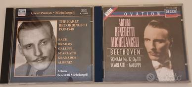2 CD Benedetti Michelangeli – registrazioni storic