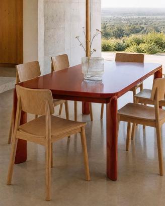 Tavolo Ginebra Sklum Rosso