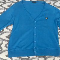Lyle & Scott cardigan blu taglia M