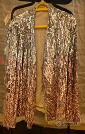 Giacca paillettes Mangano taglia 40