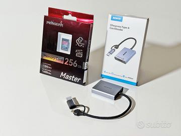 Scheda memoria CF express A 256 GB