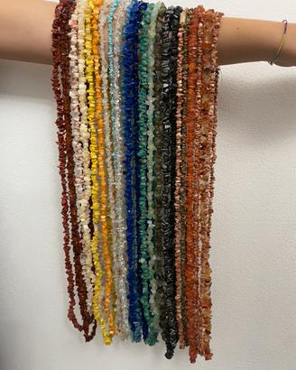 Lotto 23 collane bigiotteria miste: vari stili!