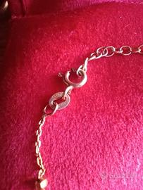 coppia braccialetti d'argento