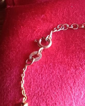 coppia braccialetti d'argento
