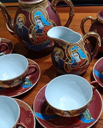 servizio da caffè giapponese vintage 