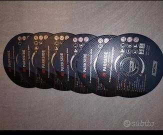  6 dischi Parkside per metallo 