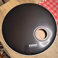 Pelle Evans EMAD 22"  reso bass drum BK (nuova)