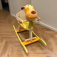 Cavallino a dondolo - modello cagnolino