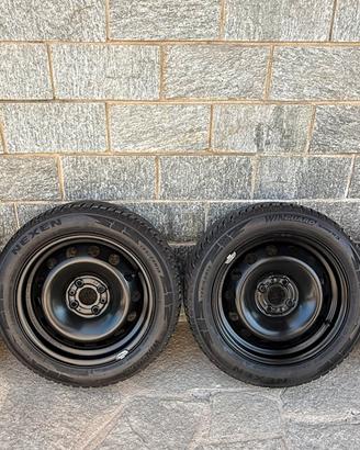 Gomme termiche+ cerchi Lancia y