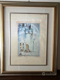 Quadro Carlo Brenna  – acquerello su carta 30x35