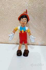 Pupazzo in gomma vintage anni '70 di Pinocchio
