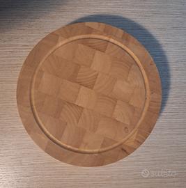 Set formaggi completo tagliere legno + coltelli 
