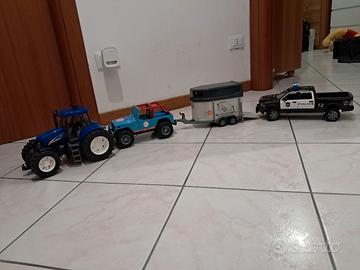 giochi della BRUDER  in blocco con animali,omini