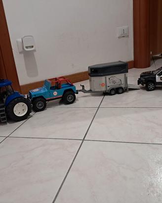 giochi della BRUDER  in blocco con animali,omini