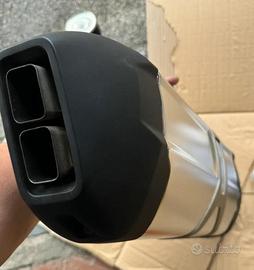 Terminale/sileziatore cromato per bmw r1200gs lc