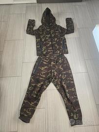 Tuta mimetica ragazzo taglia 158-170 cm
