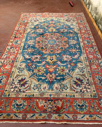 Tappeto vintage persiano originale Tabriz fine