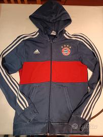 felpa Adidas Vintage ufficiale bayern munchen tg M