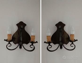 Coppia applique vintage