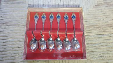 set cucchiaini caffè, vintage, olandese