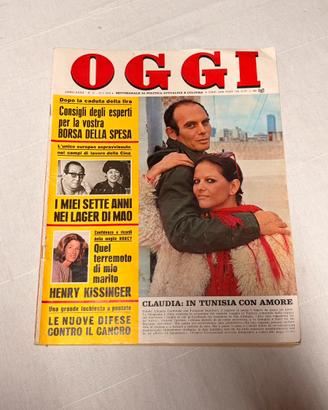 Rivista vintage Oggi 1976