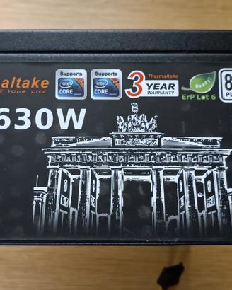 Alimentatore  Thermaltake Berlin 630W 80 Plus