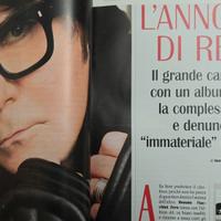 RENATO ZERO riviste copertine interviste