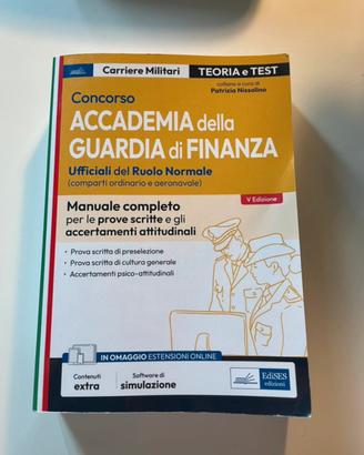 Manuale accademia guardia di finanza