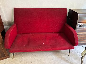 Divano e una poltrone originali anni  50