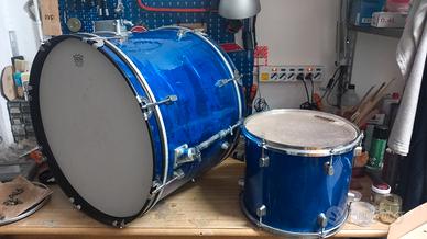 Batteria cassa e tom