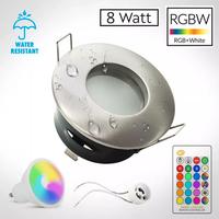 Kit 3 Faretti Cromoterapia IP65 Led Doccia